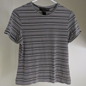 Classiques Entier Black & White Striped Tee
